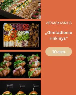 Gimtadienio rinkinys (10 ar 15 asm.)