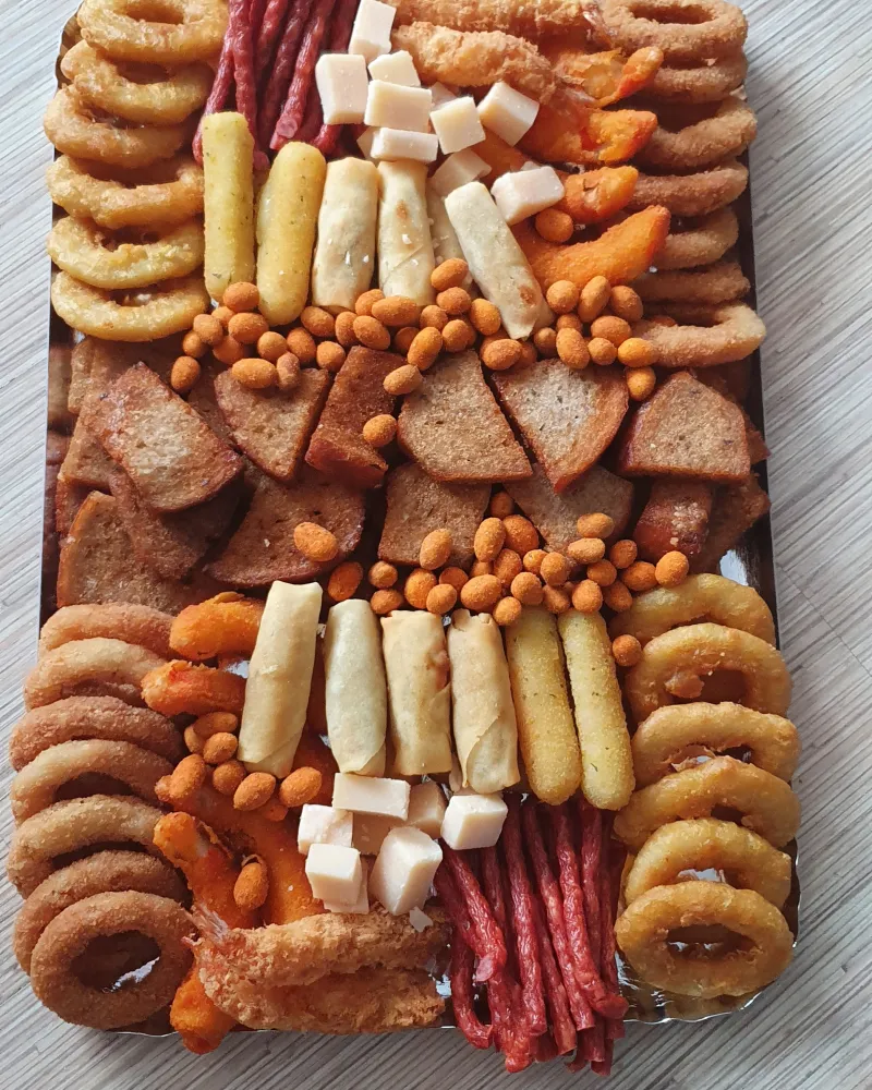 Užkandžių rinkinys prie alaus ir vyno