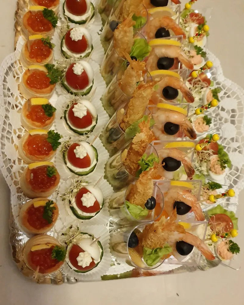 Vieno kąsnio užkandžiai BE MĖSOS, 50 vnt