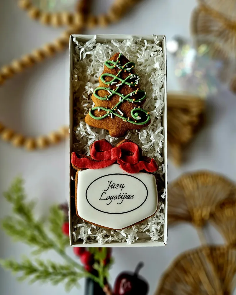 Rinkinys su Logo „Dovana po eglute”