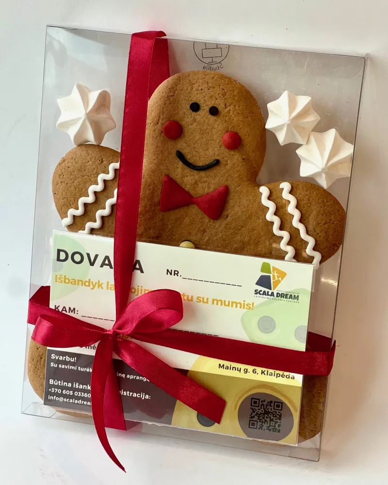 Dovanų rinkinys su meduoliu ir kuponu laipiojimui