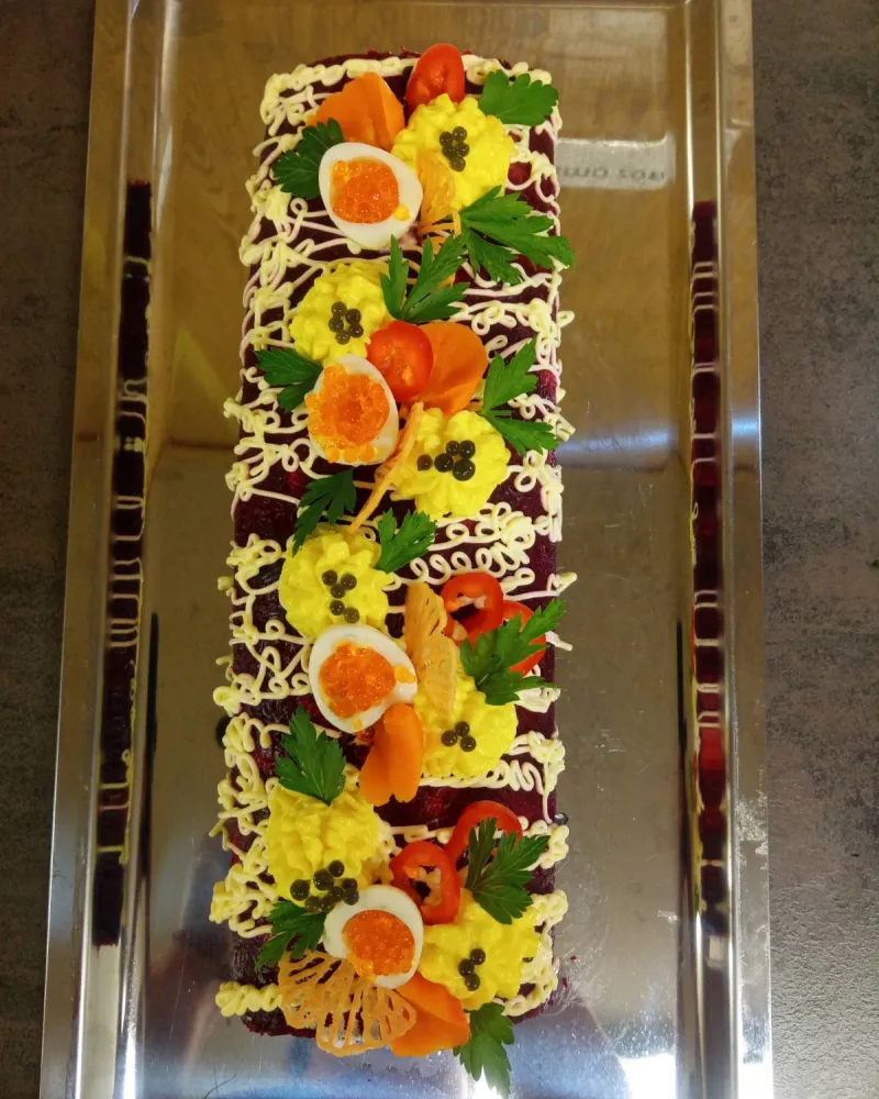 Silkės "Pataluose" vyniotinis