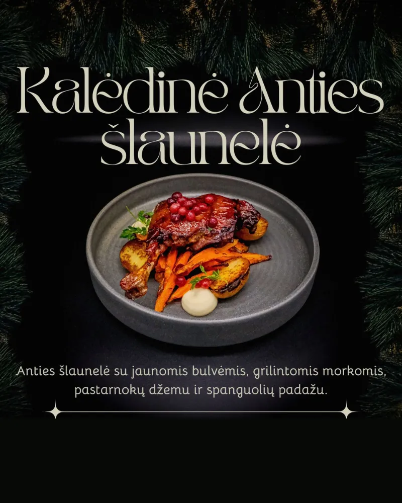 Kalėdinės Anties šlaunelė