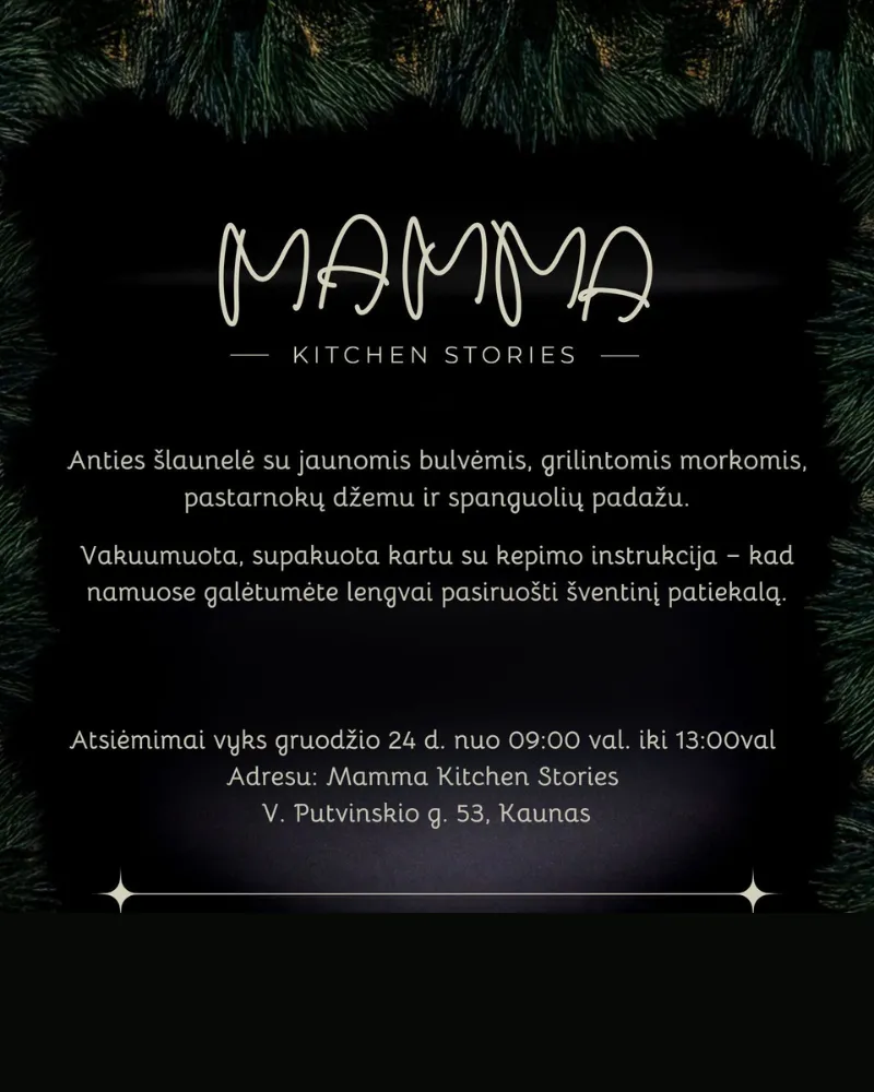 Kalėdinės Anties šlaunelė