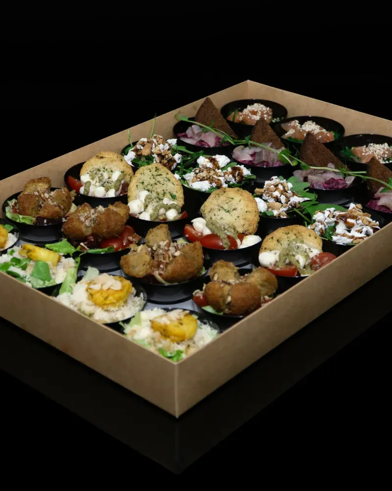 Vegetariškos mini salotos, (24x60 ml)