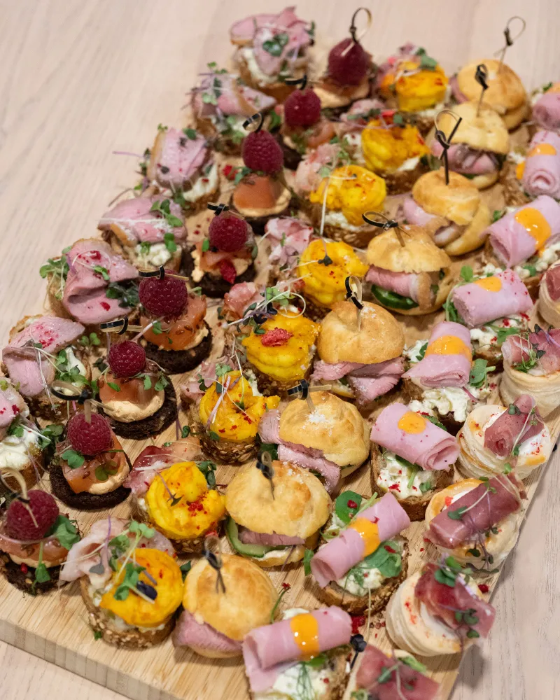 Vieno kąsnio užkandžiai, 50 vnt.