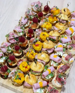 Vieno kąsnio užkandžiai, 30 vnt