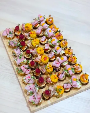 Vieno kąsnio užkandžiai, 50 vnt.