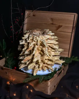 Minkštas sviestinis šakotis