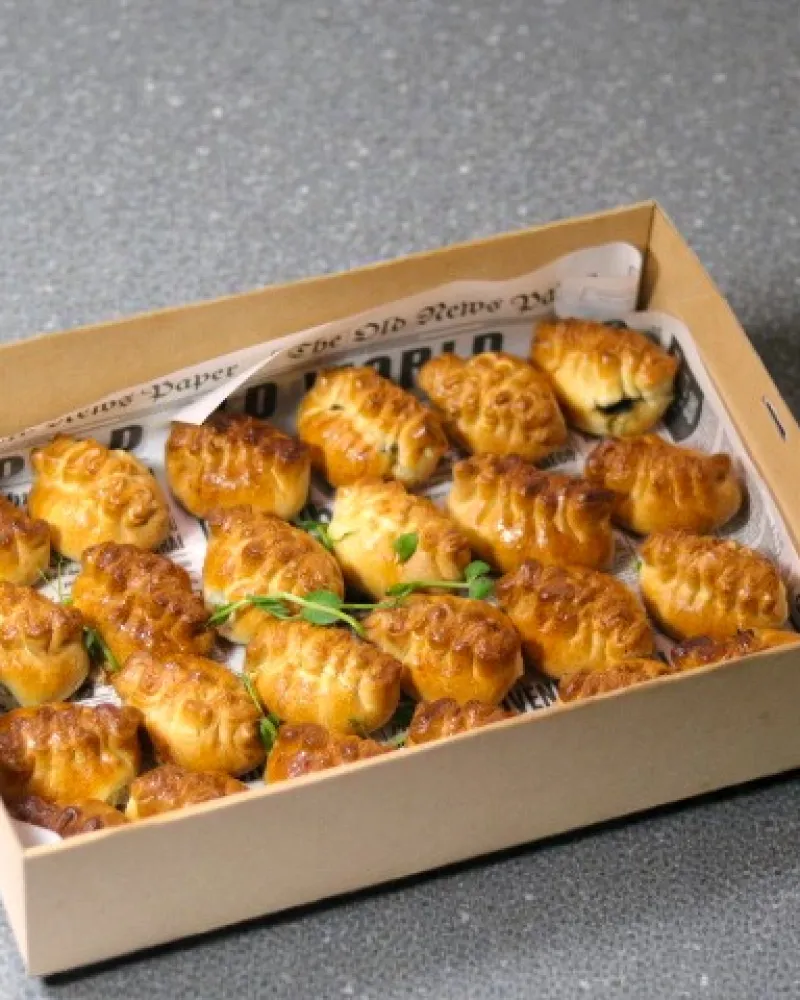 Pyragėliai su grybų įdaru