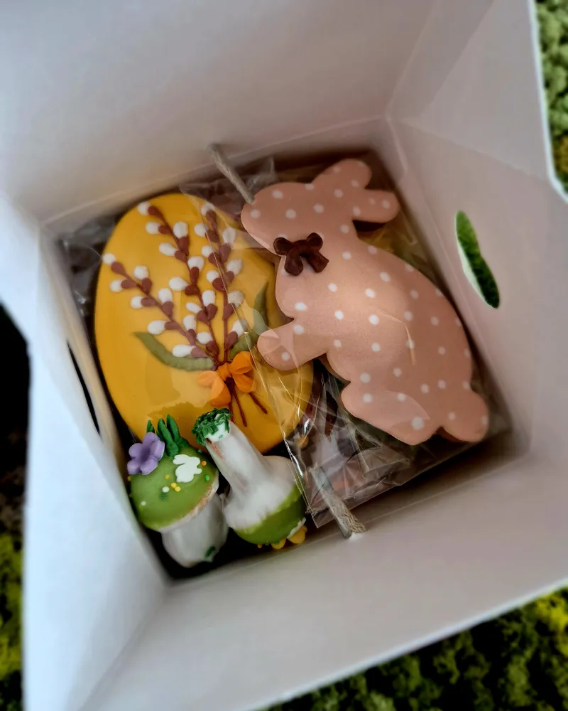 Meduolinių saldėsių rinkinys VELYKŲ NAMELIS