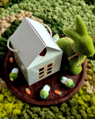 Meduolinių saldėsių rinkinys VELYKŲ NAMELIS