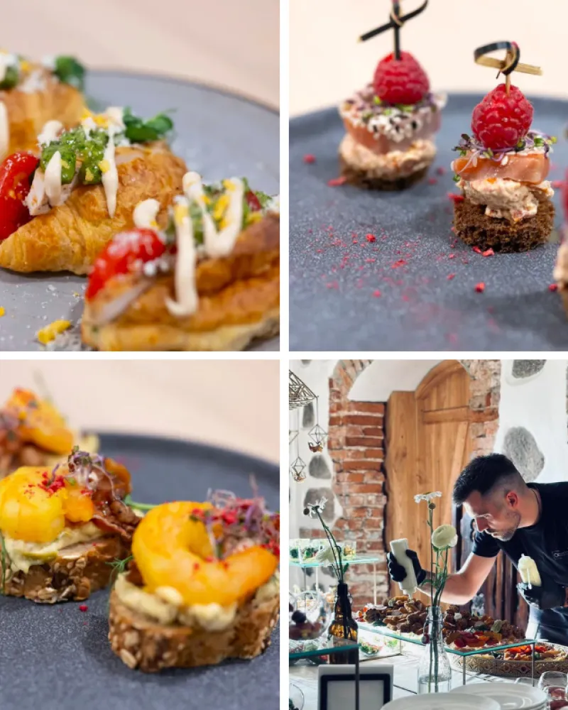 Šventės maitinimo paslauga pagal individualų pasiūlymą