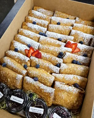 Rankų darbo blynelių rinkinys "Saldžios Užgavėnės"