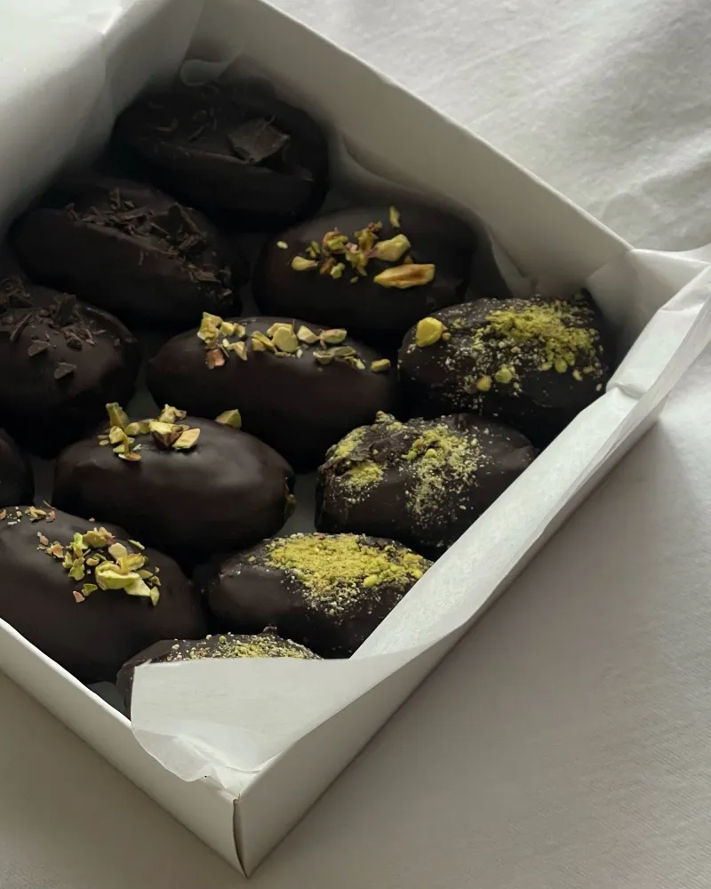 Datulės su Dubajaus šokladu