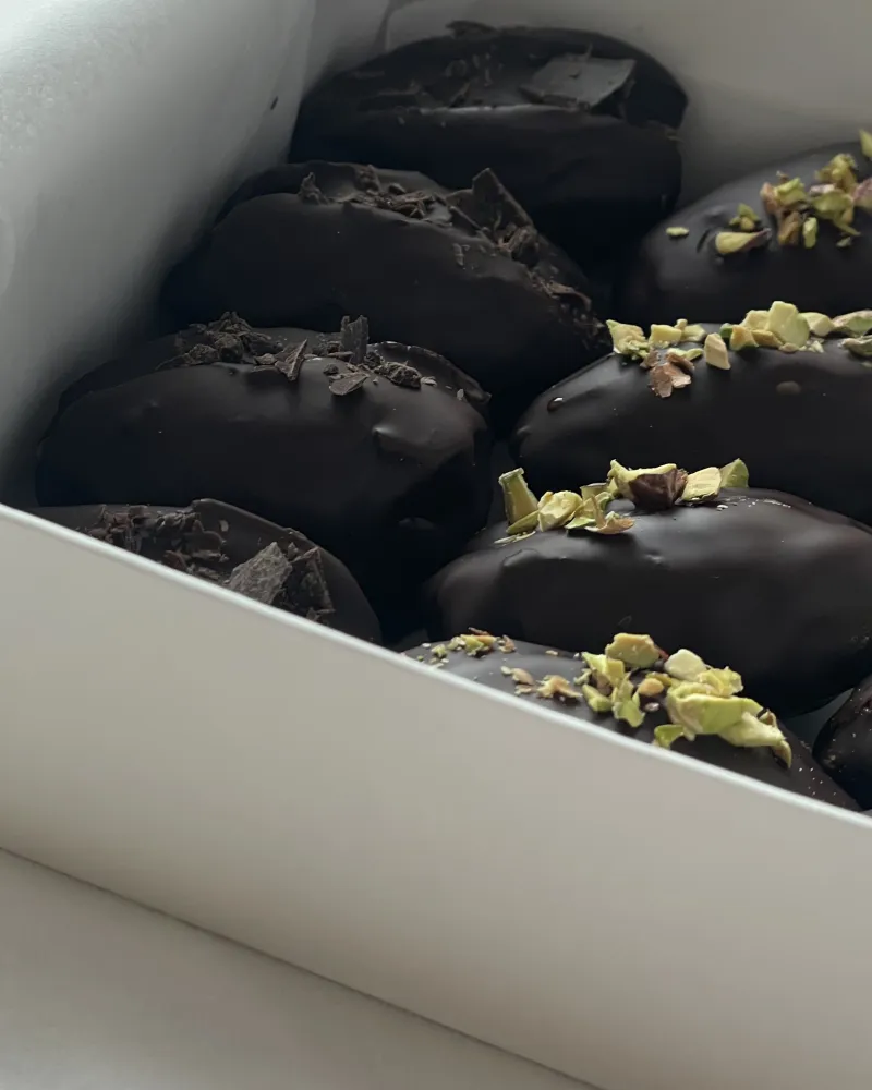 Datulės su Dubajaus šokladu