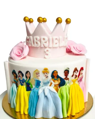 Tortas DISNEY PRINCESĖS