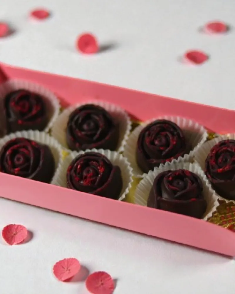 Avietės šokolade, 7 vnt.