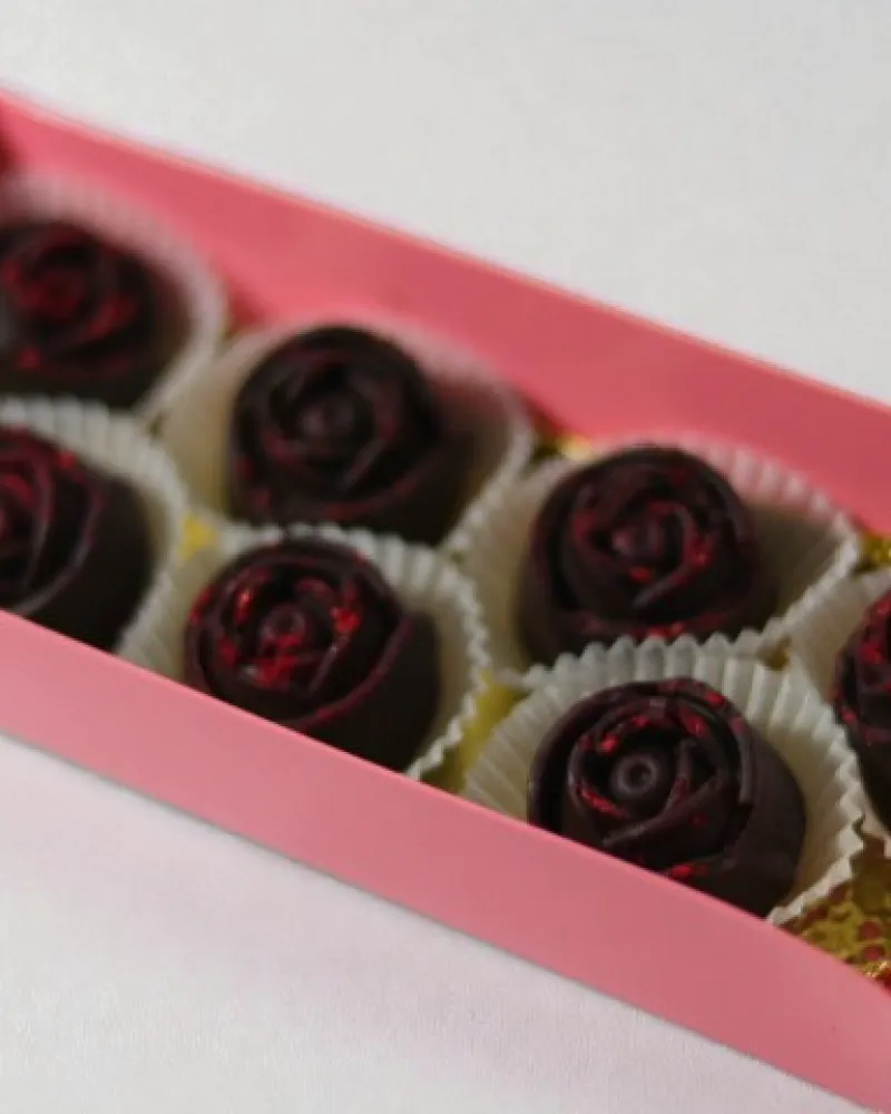 Avietės šokolade, 7 vnt.