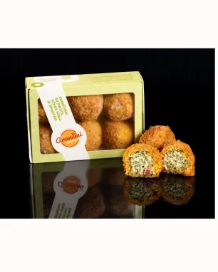 Arančinai su ožkos sūriu, rikota bei špinatais, 600 g (šaldyti)