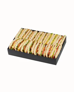 Poliarinės duonelės sumuštiniai su vištiena, lašiša, 16 vnt.