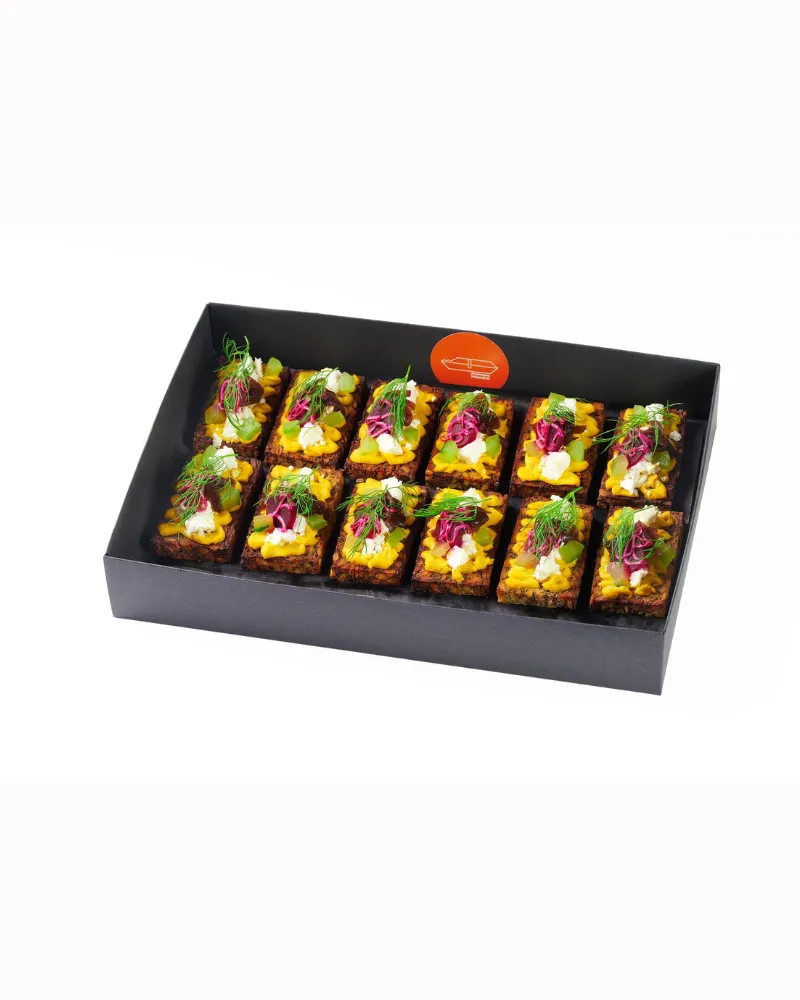 Sumuštiniai su ožkos sūriu ir daržovėmis, 15 vnt.