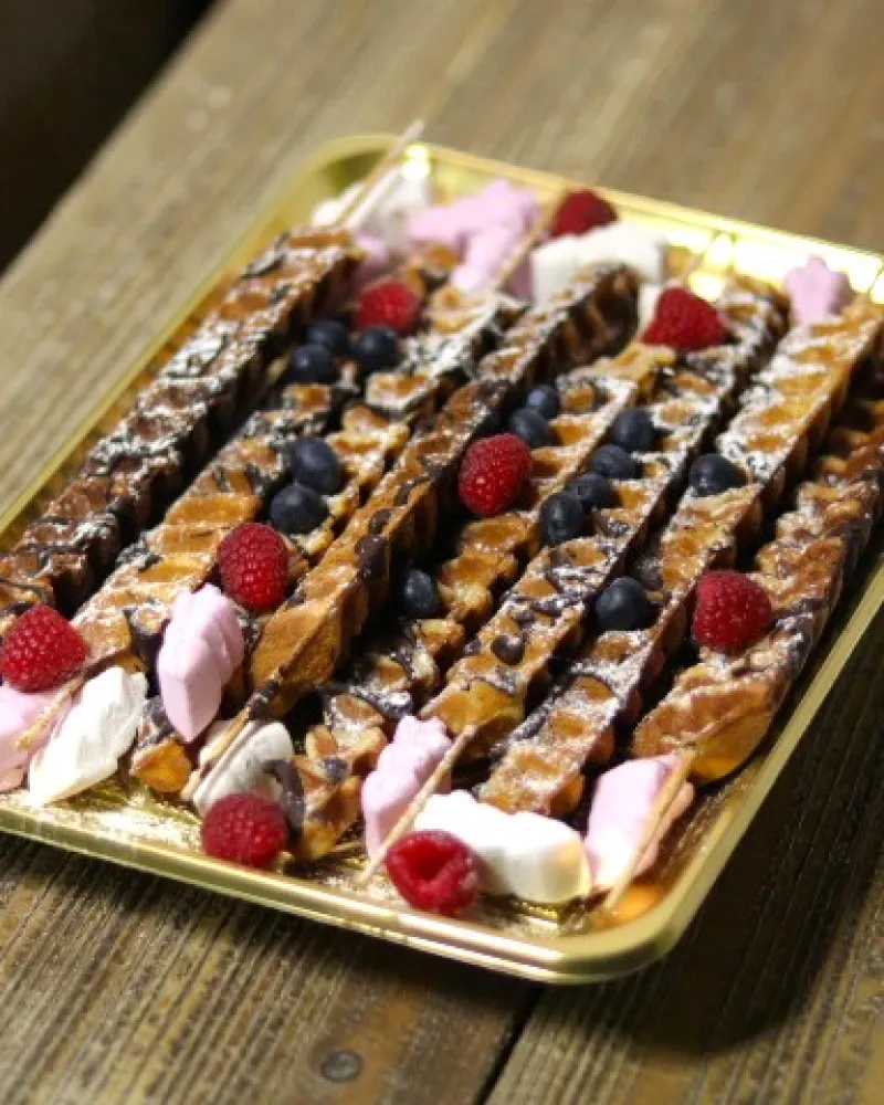 Belgiški vafliai "Eglutės"