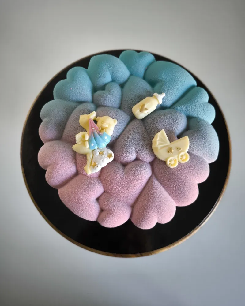 Lyties atskleidimo tortas "Berniukas ar mergaitė?". ~1 kg