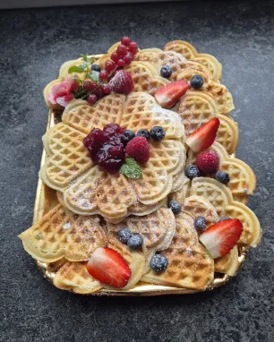 Čirviniai blynai "Širdutės", 50 vnt.