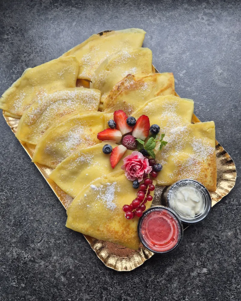 Lietiniai blynai su varškės įdaru, 15 vnt.