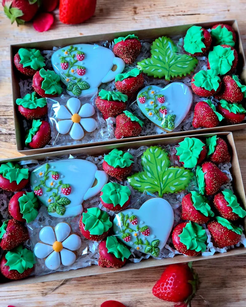 Meduolinių saldėsių rinkinys - dovana BRAŠKINĖ MEILĖ