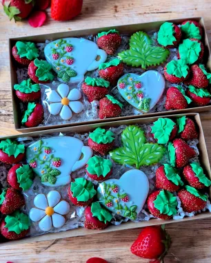 Meduolinių saldėsių rinkinys - dovana BRAŠKINĖ MEILĖ