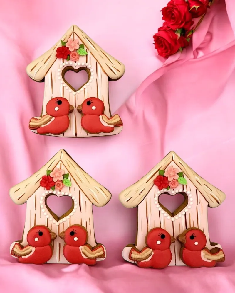 Meduoliniai sausainiai PAUKŠTELIAI