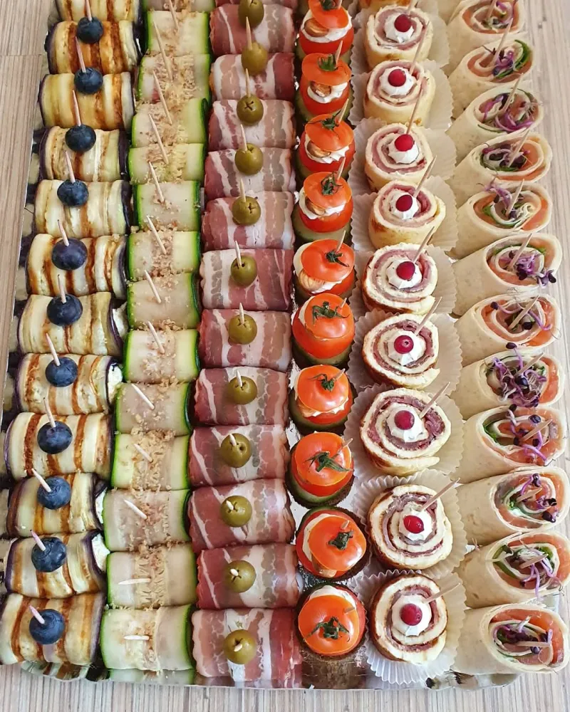 Šaltų užkandžių rinkinys, 70 vnt.