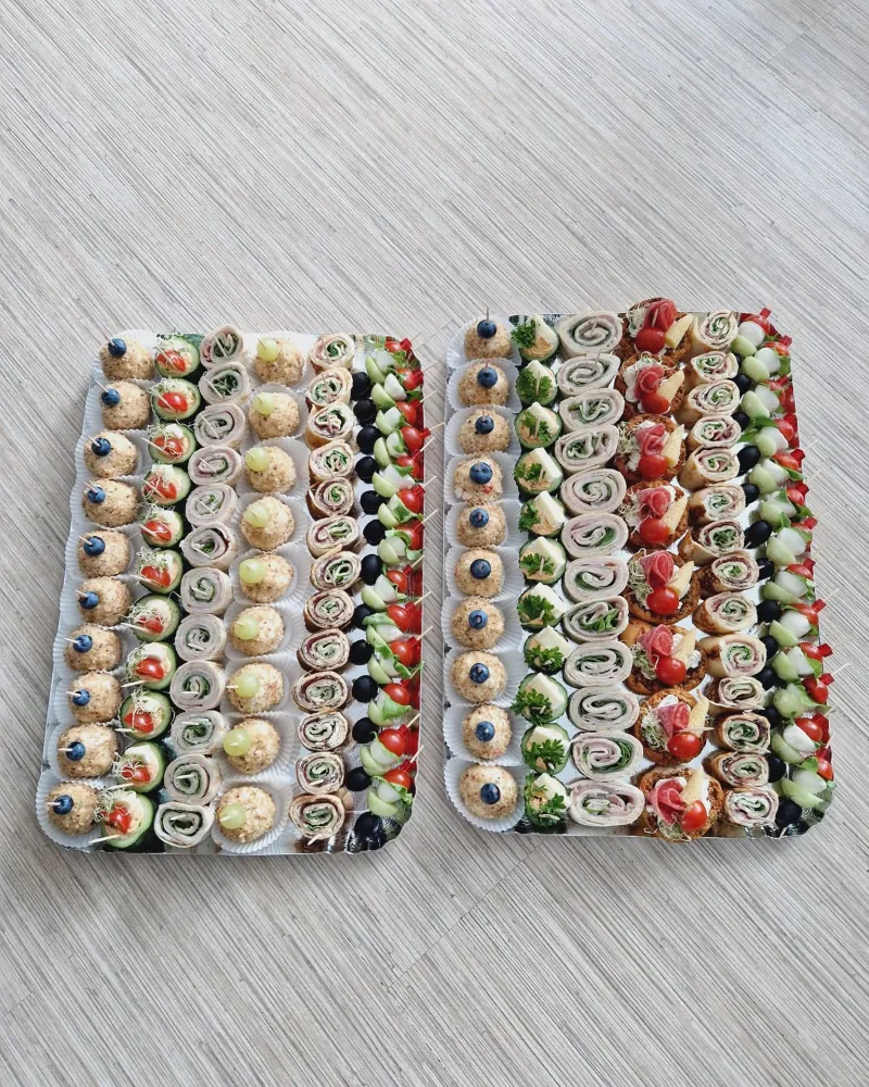 Šaltų užkandžių rinkinys, 50 vnt.