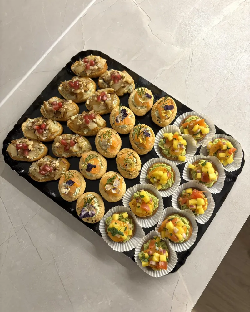 Vieno kąsnio sumuštinukų rinkinys Nr. 1, 30vnt.