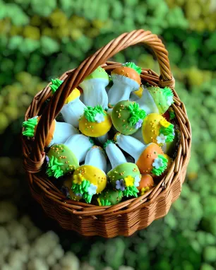 Meduolinių grybukų rinkinys PAVASARIS