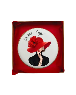 Dekoruotas meduolinis sausainis „Moters diena 5”