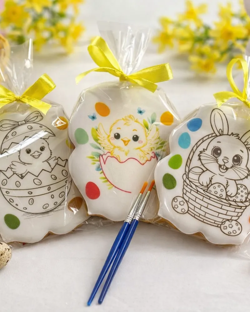 Velykiniai spalvinimo meduoliai