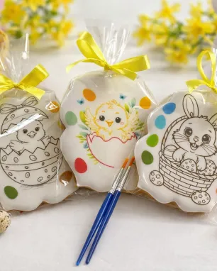 Velykiniai spalvinimo meduoliai