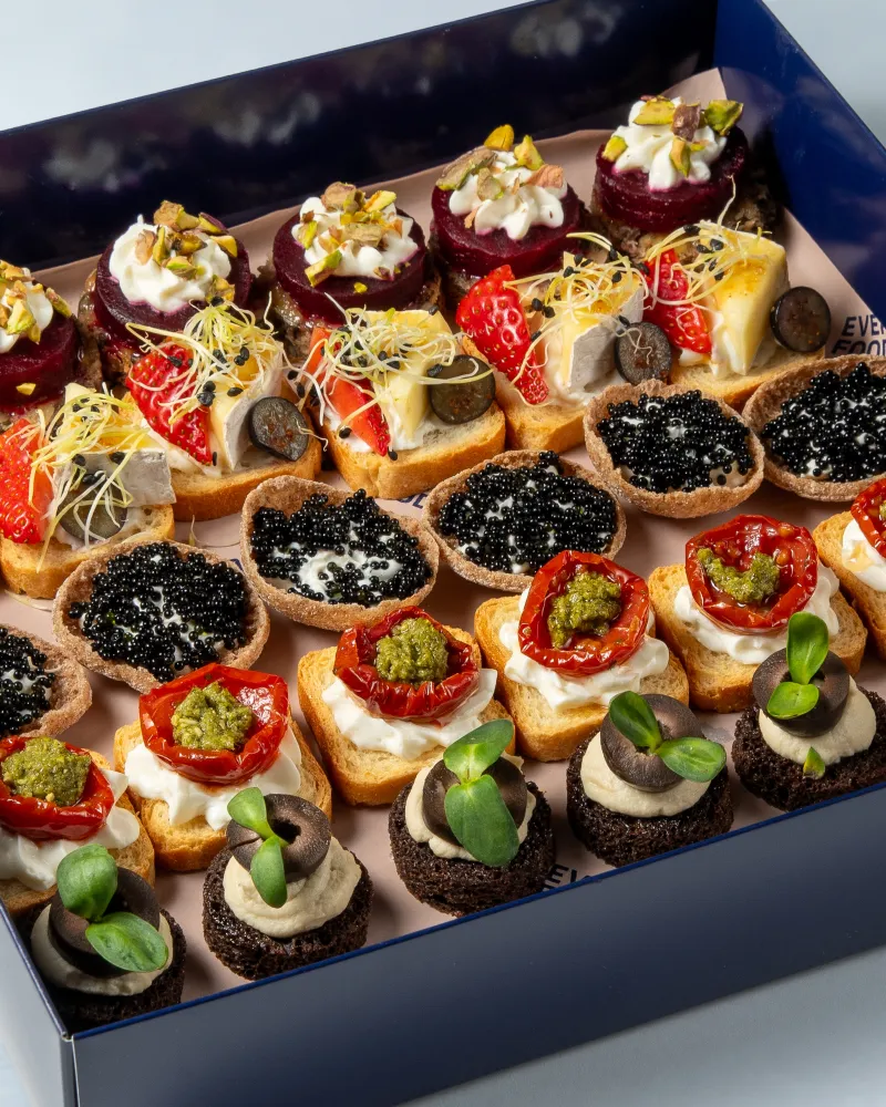 Vegetariškas užkandžių rinkinys, 30vnt