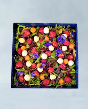 Salotos su ožkos sūriu (4-6 asm.)