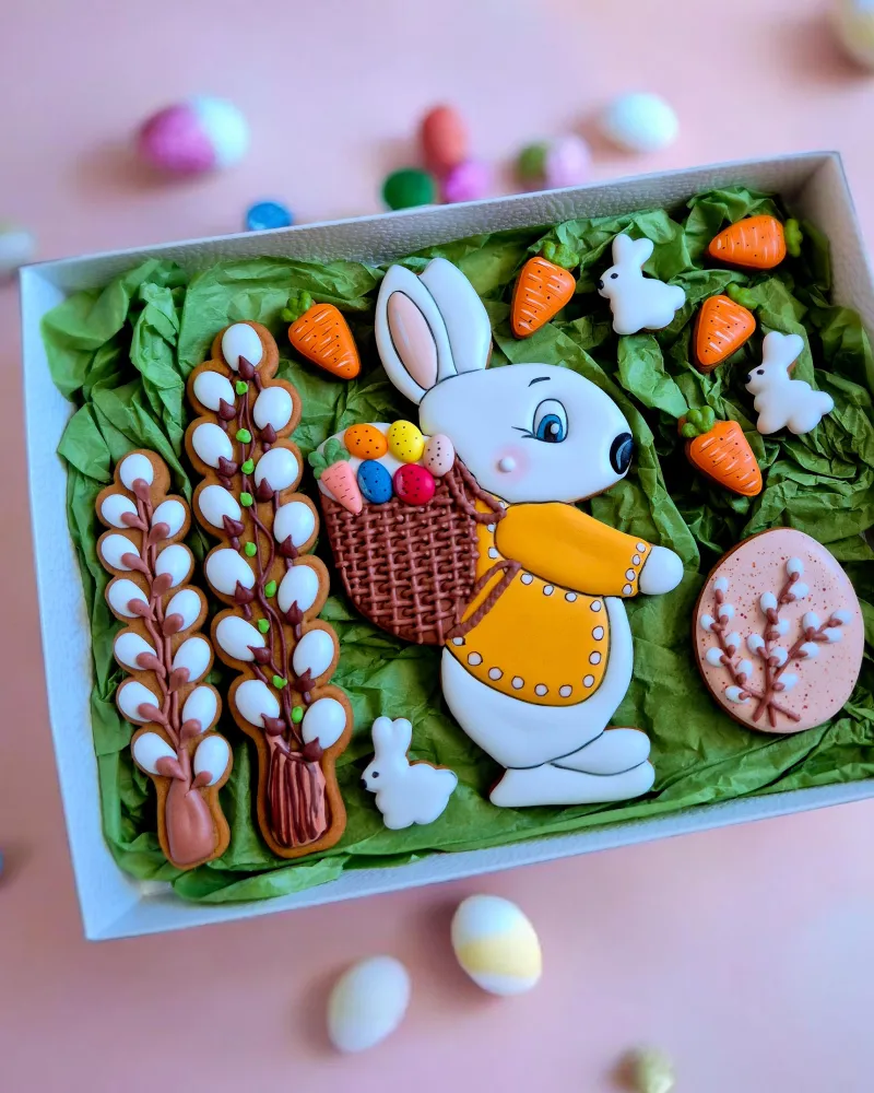 Meduolinių saldėsių rinkinys VELYKŲ ZUIKIS