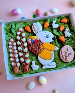 Meduolinių saldėsių rinkinys VELYKŲ ZUIKIS