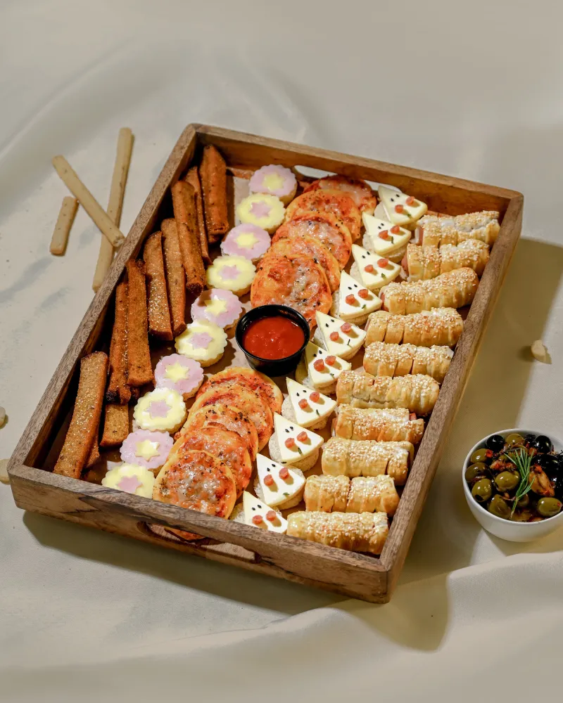 Užkandžiai VAIKAMS II SU KEPTA DUONA, 50 vnt.