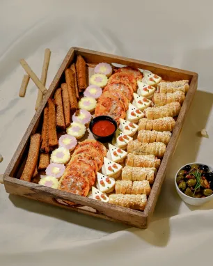 Užkandžiai VAIKAMS II SU KEPTA DUONA, 50 vnt.