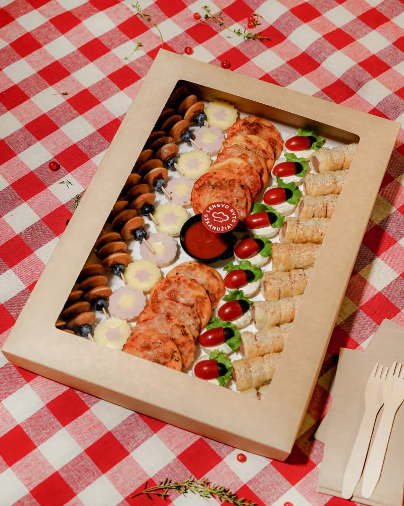 Užkandžiai VAIKAMS I SU BLYNELIAIS, 50 vnt.