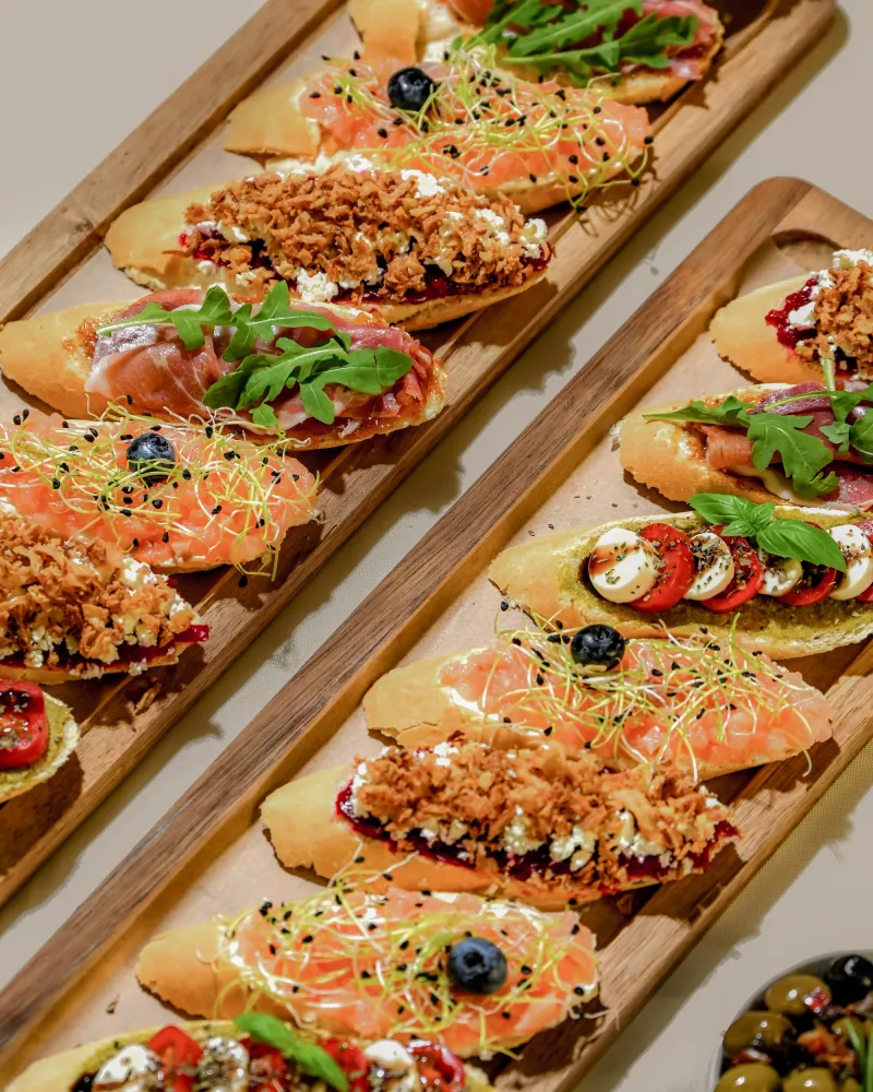 BRUSKETŲ rinkinys, 15 vnt.