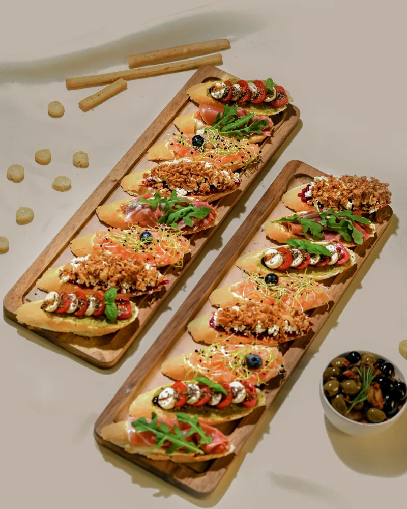 BRUSKETŲ rinkinys, 15 vnt.