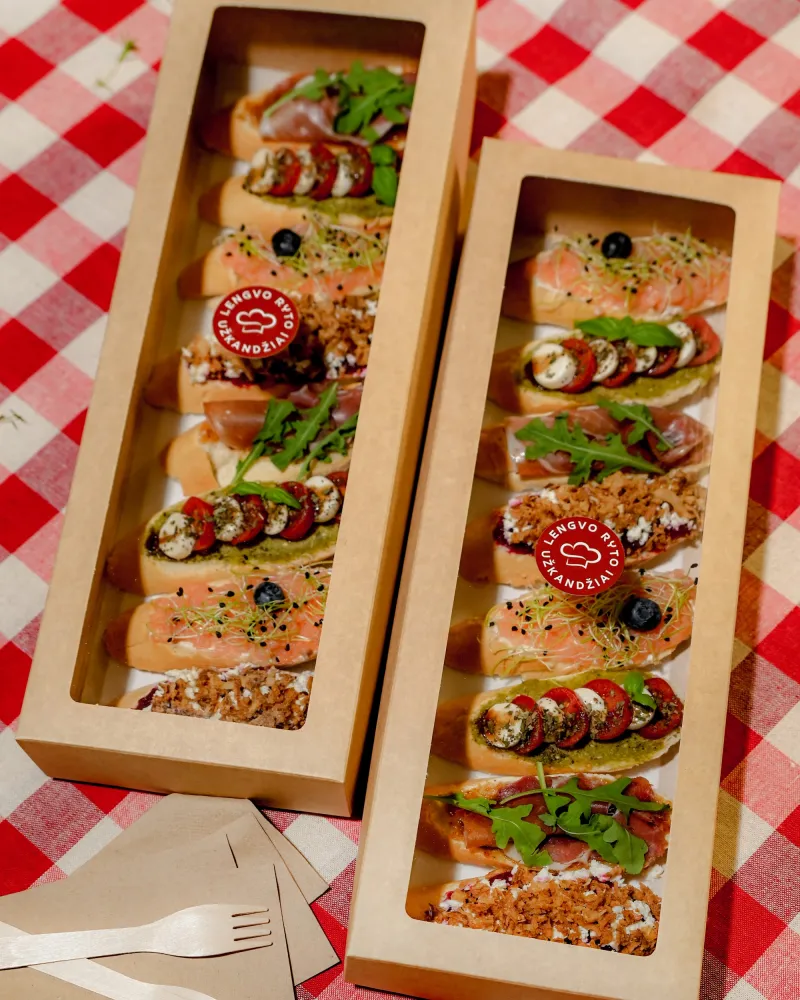 BRUSKETŲ rinkinys, 15 vnt.